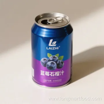 Papaya Milk Juice Drink Canned Color Can Export OEM Available